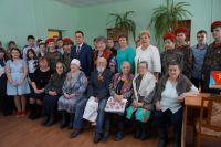 Ветеранов Афанасьевского и Остаповского сельских поселений поблагодарили за трудовой подвиг
